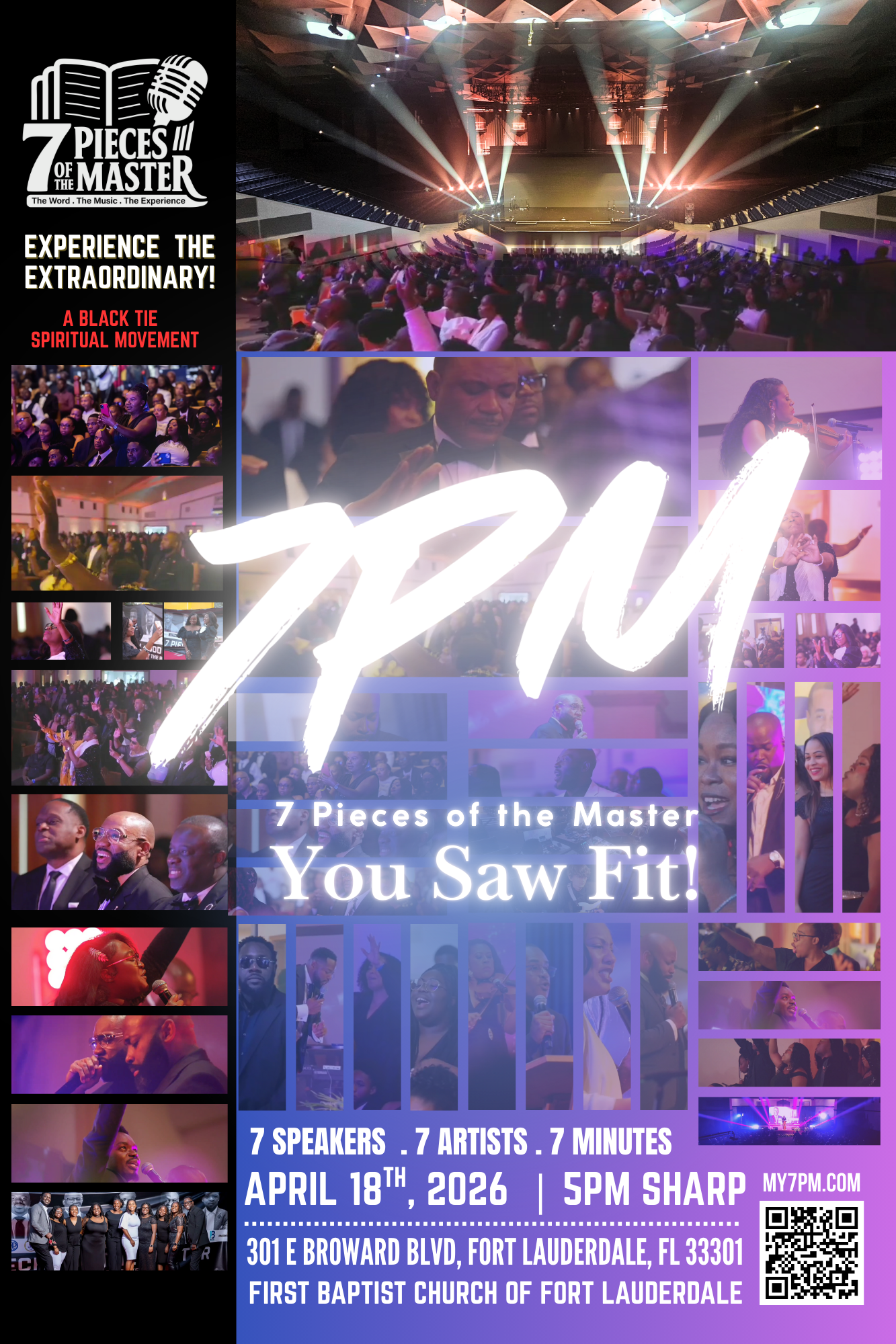 You Saw Fit – 7 Pieces of the Master — event banner 2