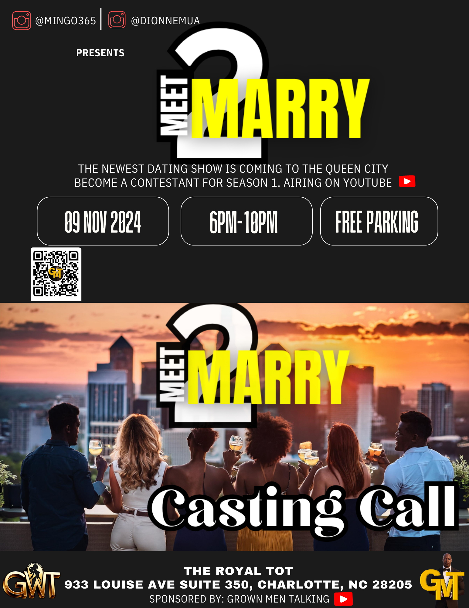Meet2Marry Casting Call — event banner