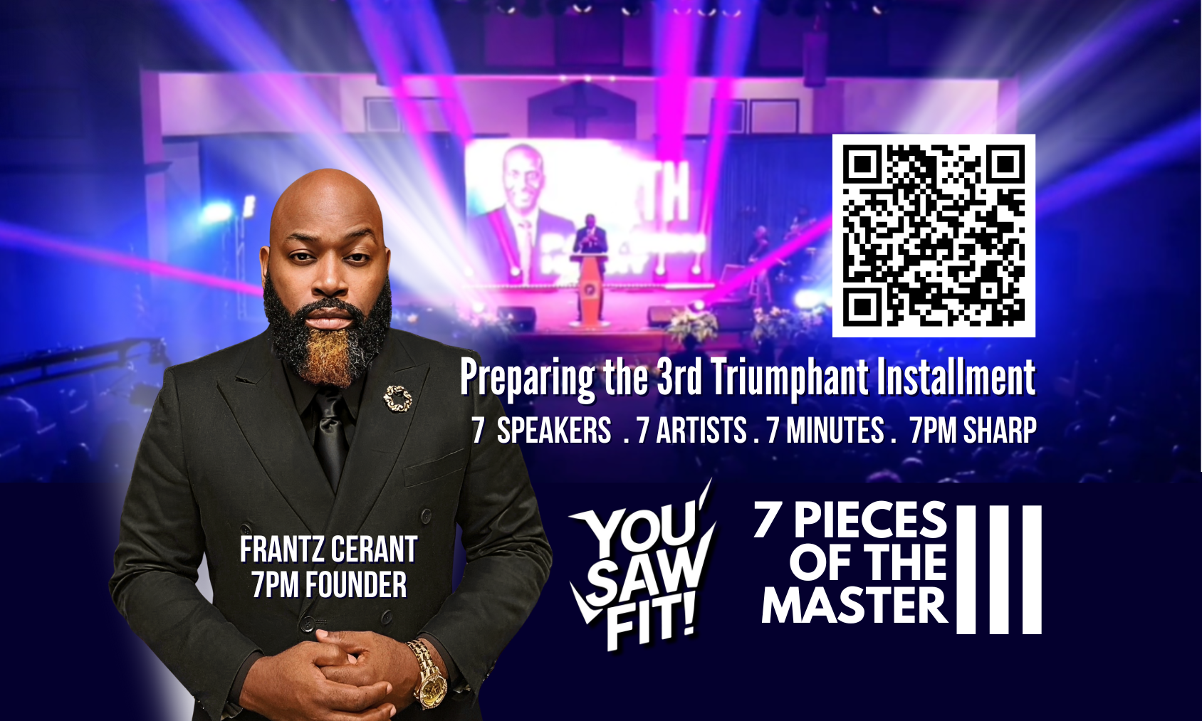 You Saw Fit – 7 Pieces of the Master — event banner 4