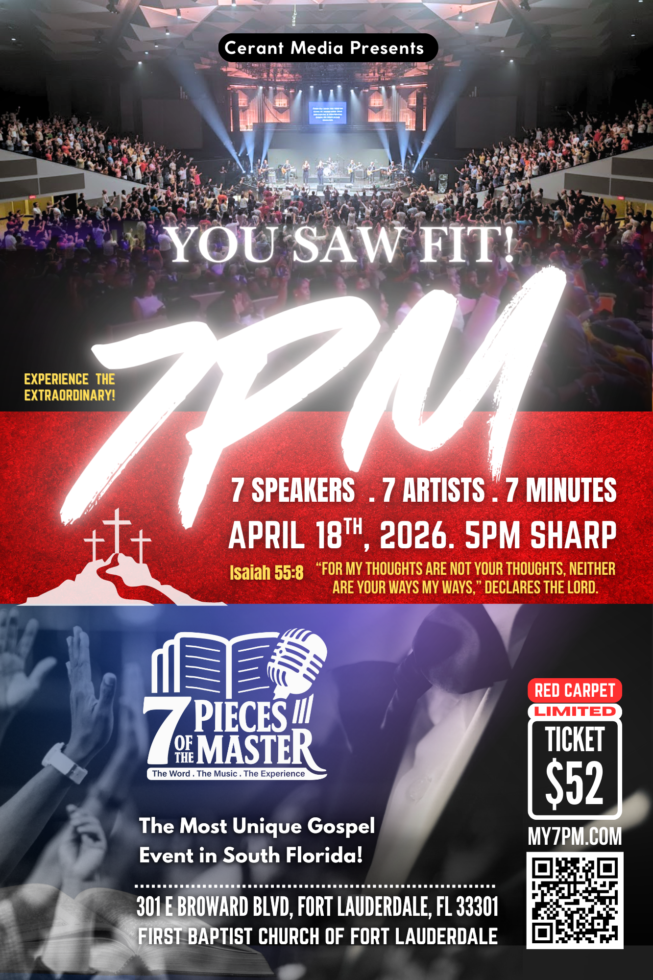 You Saw Fit – 7 Pieces of the Master — event banner 5