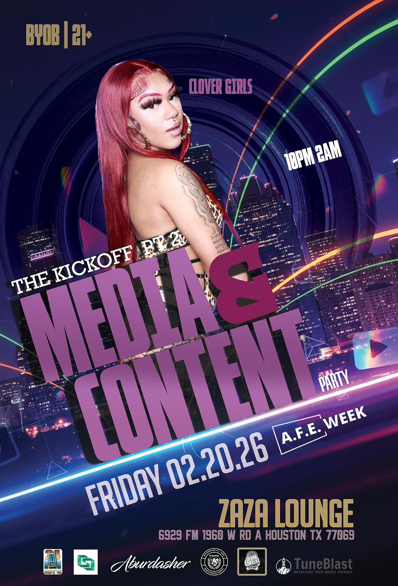 A.F.E. Kickoff Media & Content Event HTX — event banner 5