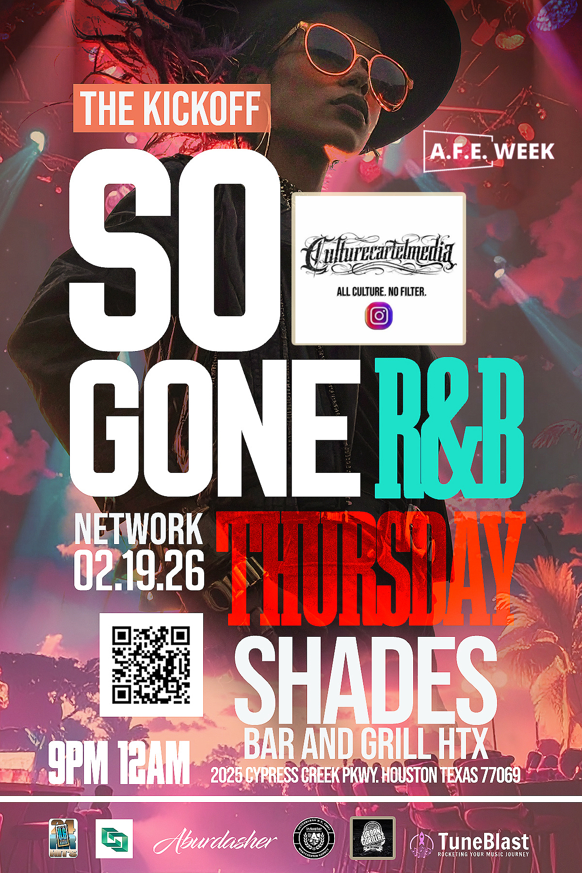 A.F.E. Kickoff R&B Live HTX — event banner 5