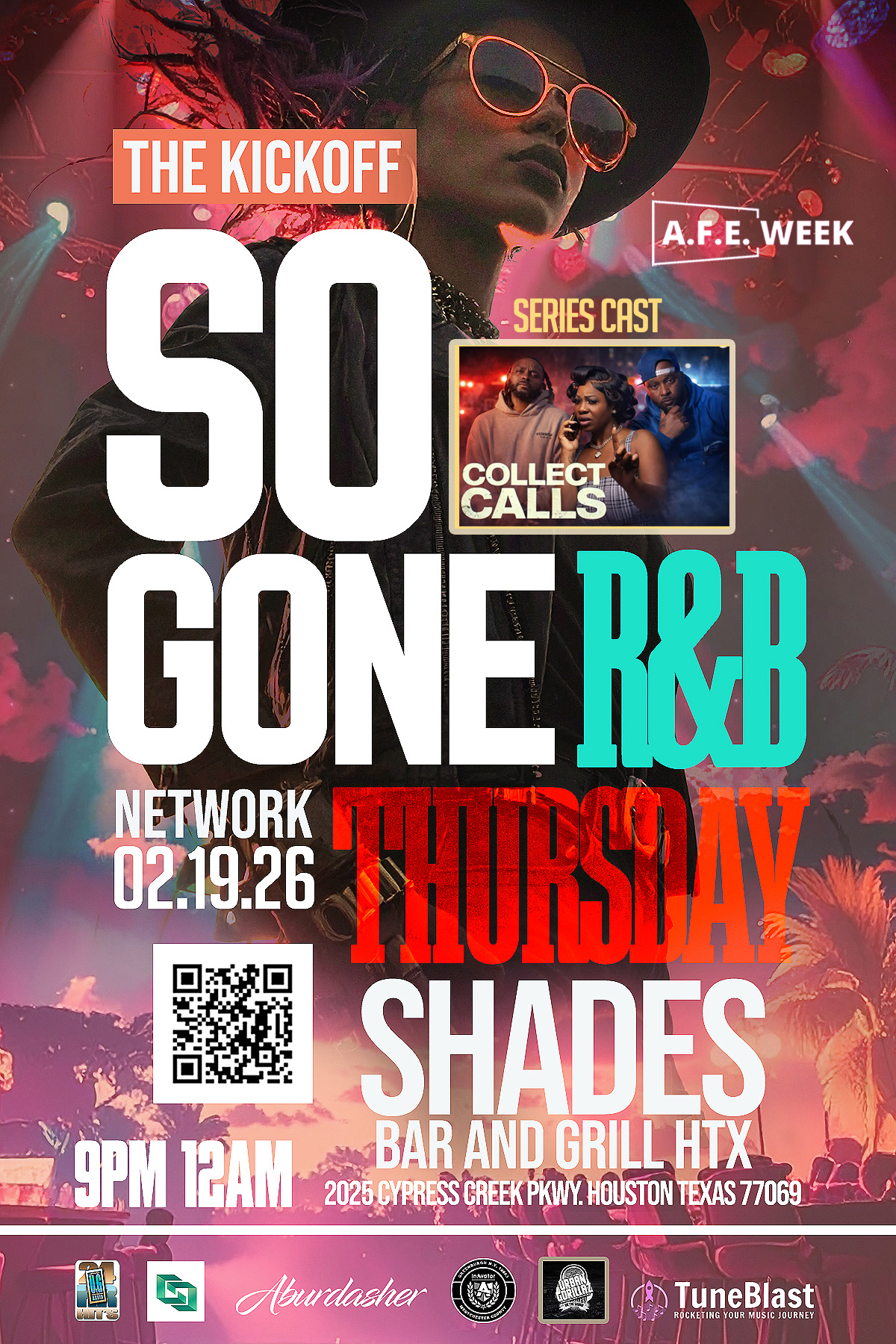 A.F.E. Kickoff R&B Live HTX — event banner 4