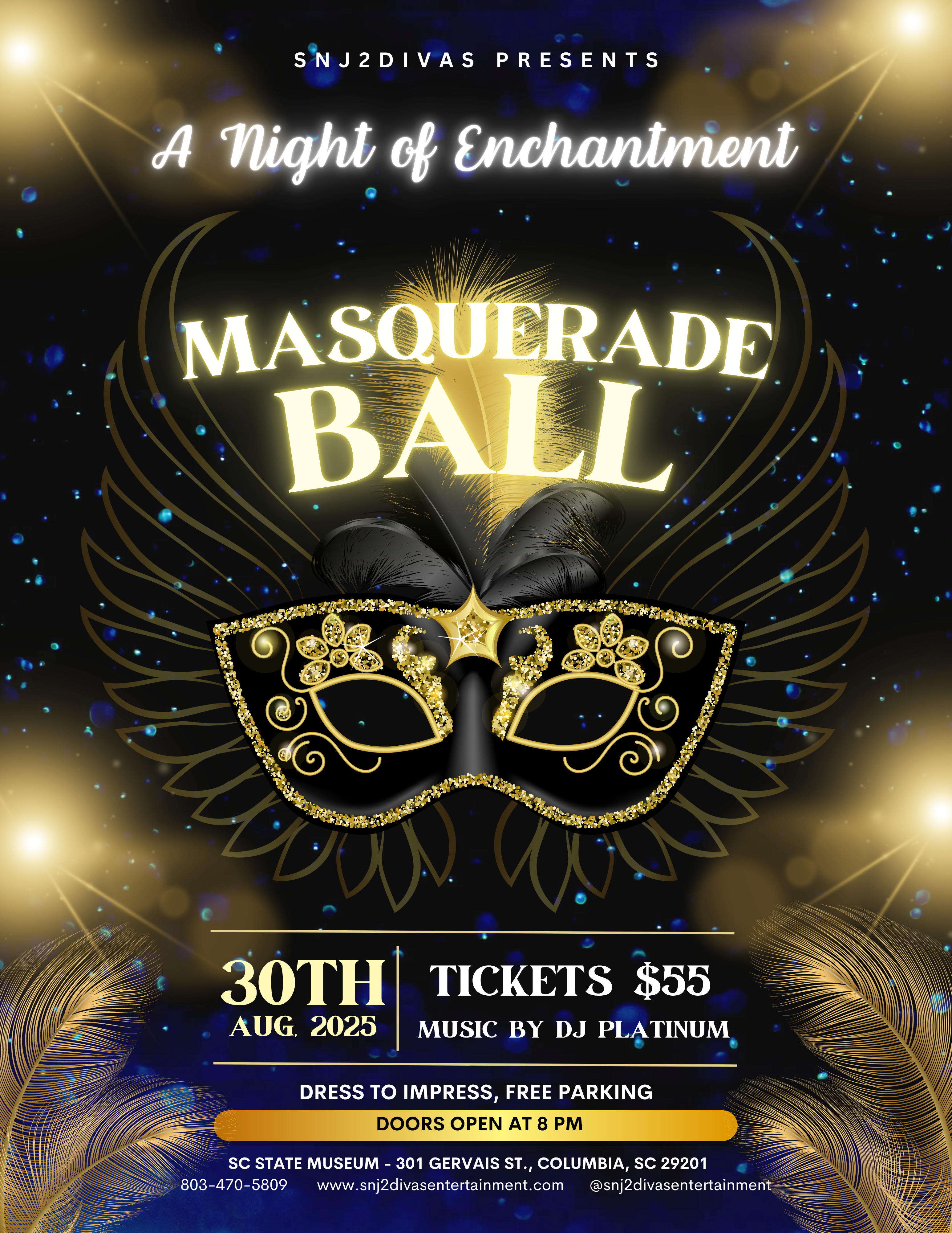 2025 Masquerade Ball — event banner