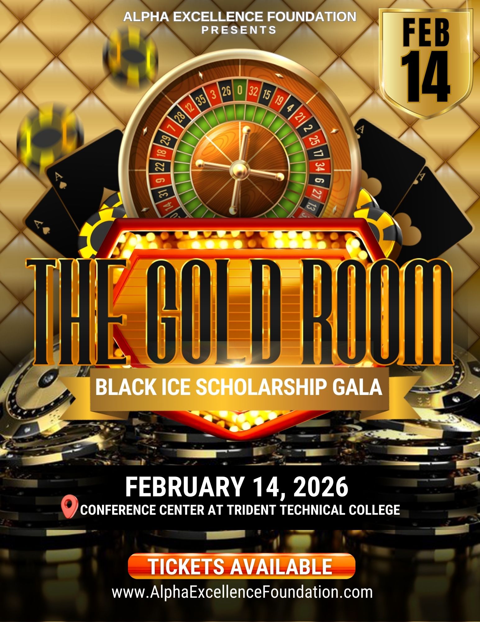Alpha eXcellence Foundation Black Ice Gala 2026 — event banner 49
