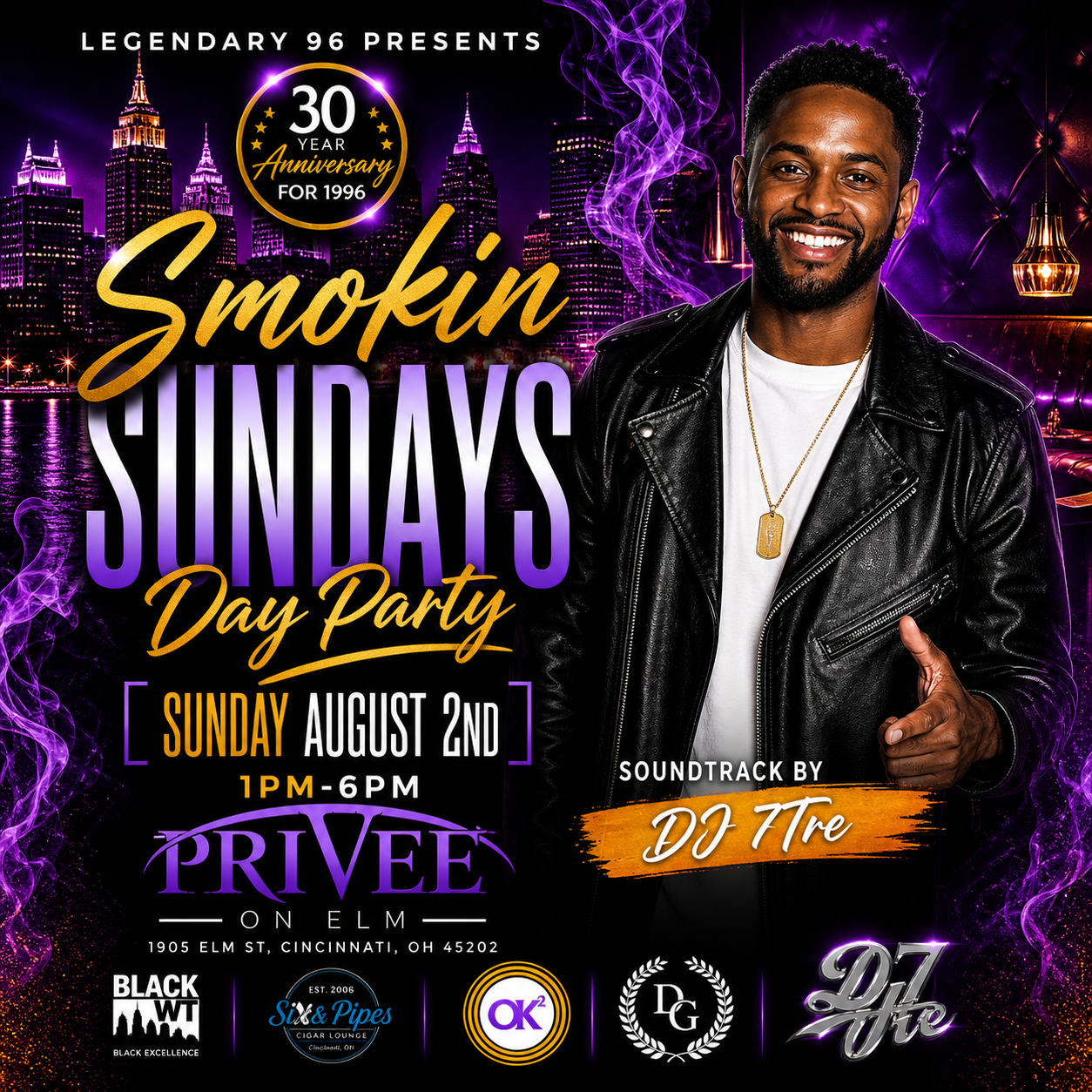 Smokin Sundays — event banner 1