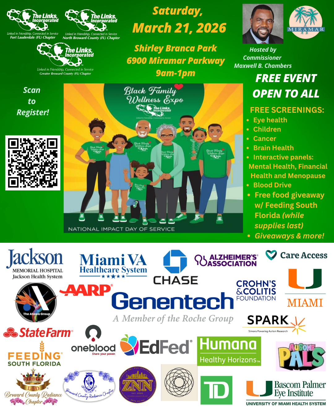 2026 Broward Tri-Chapter Links Black Family Wellness Expo — photo 1