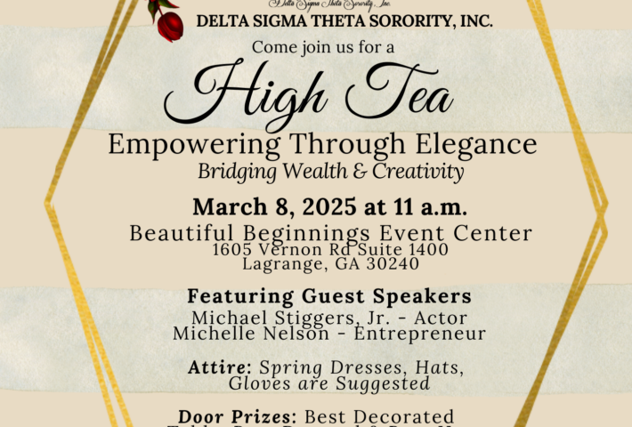 High Tea – Empowering Through Elegance