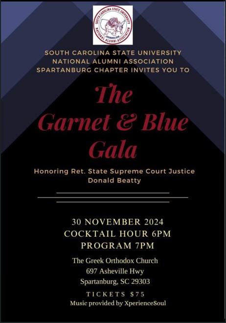 SCSUNAA Spartanburg Chapter 2024 Garnet and Blue Gala — photo 1