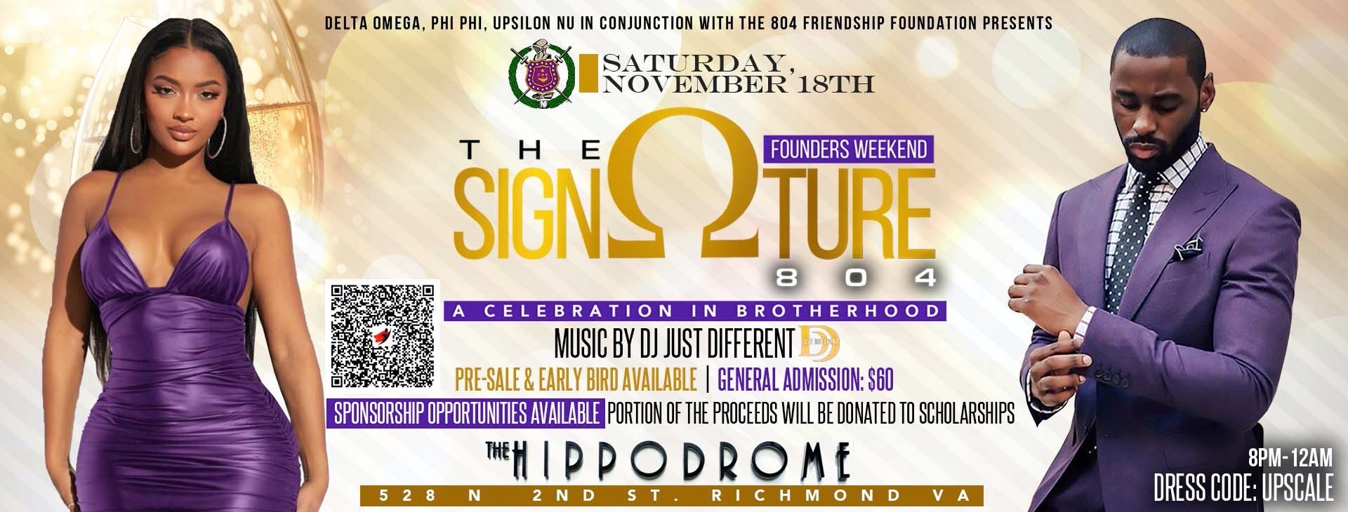 Signature (an Upscale Affair)-Founder’s Day Weekend — event banner
