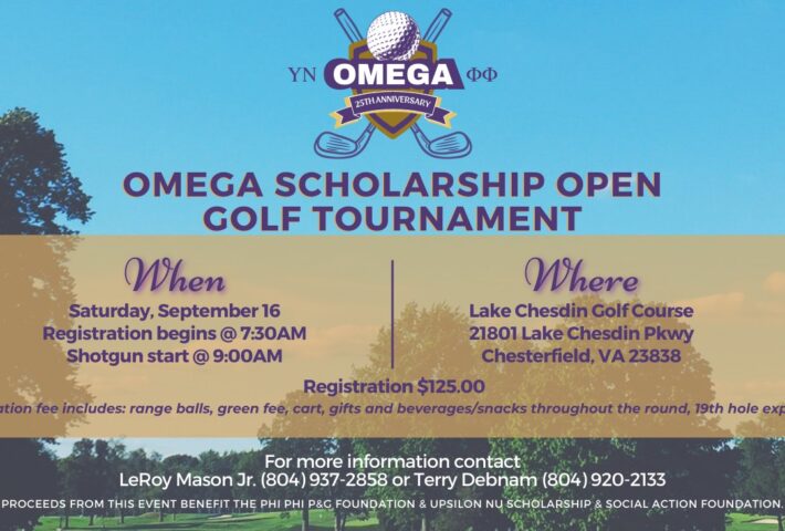 Omega Scholarship Open Golf Tournament