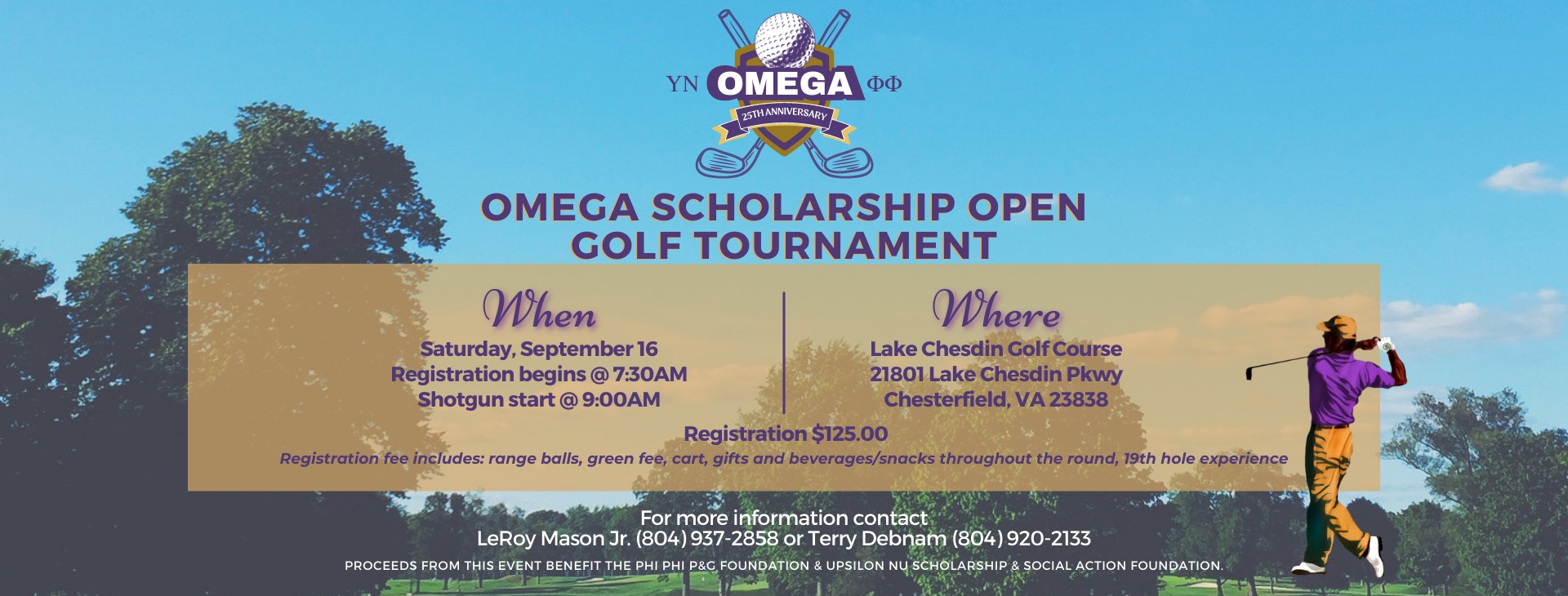 Omega Scholarship Open Golf Tournament EventPassHero