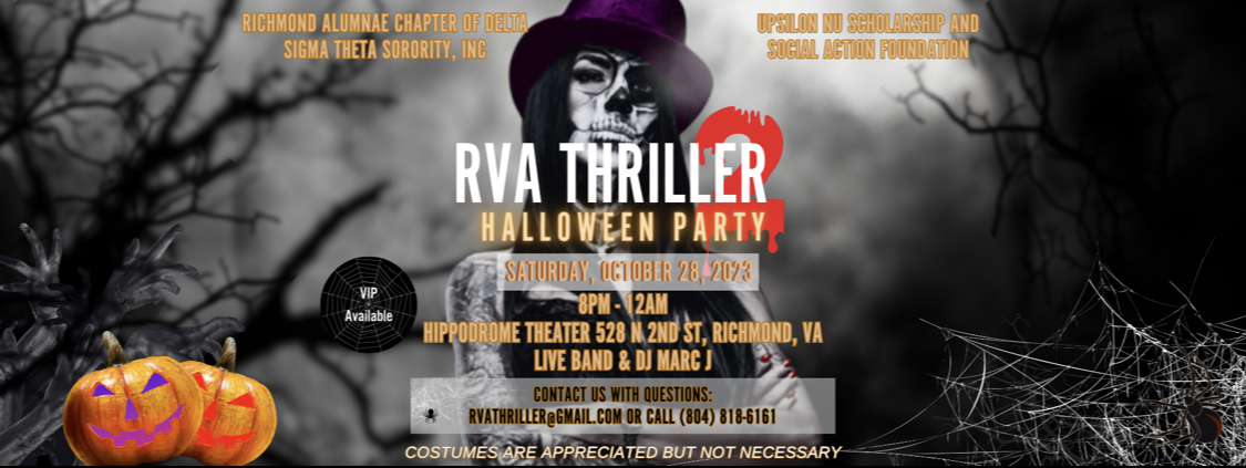 RVA THRILLER 2 — event banner