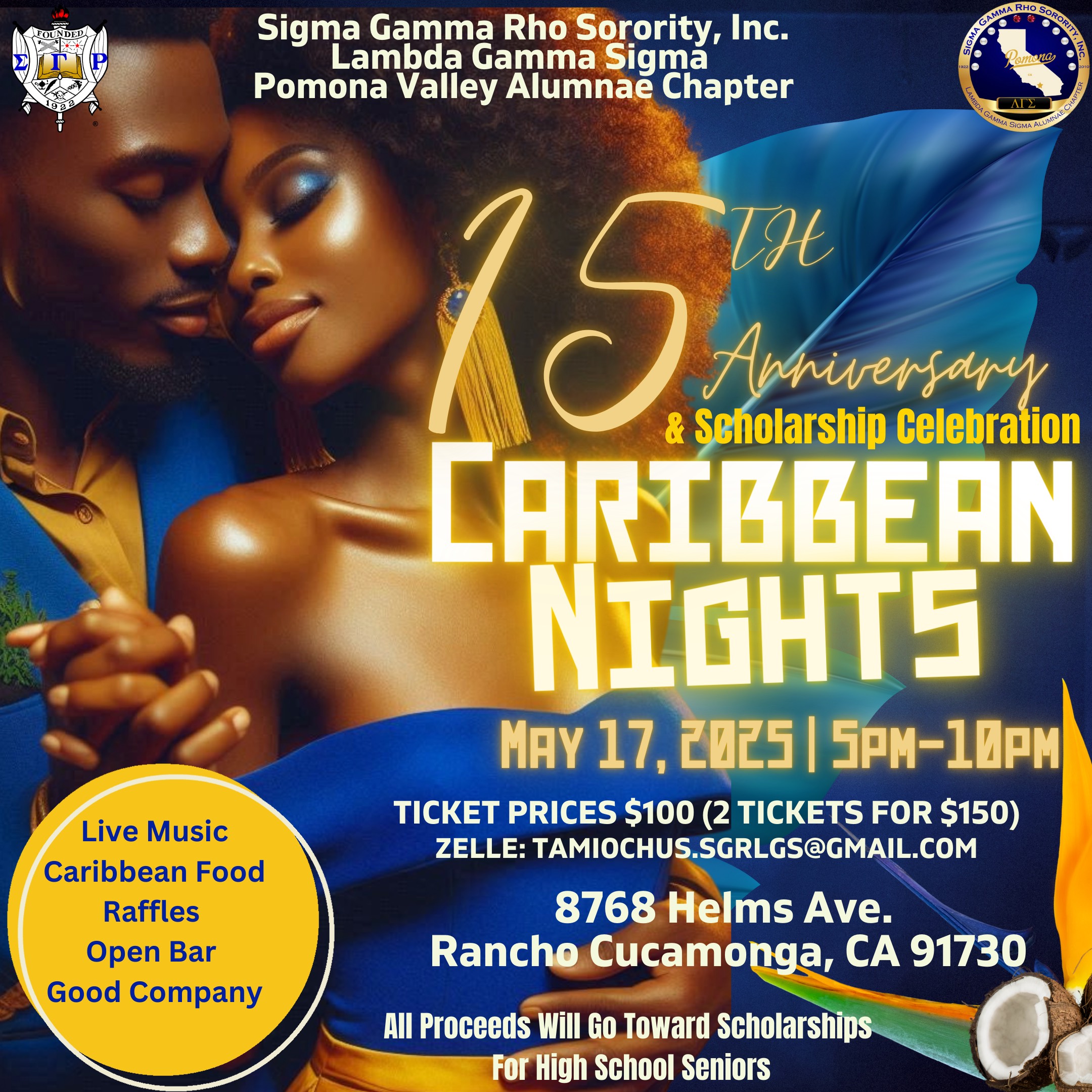 SGRHO Pomona Alumnae 15th Anniversary Celebration & Scholarship Fundraiser — photo 1