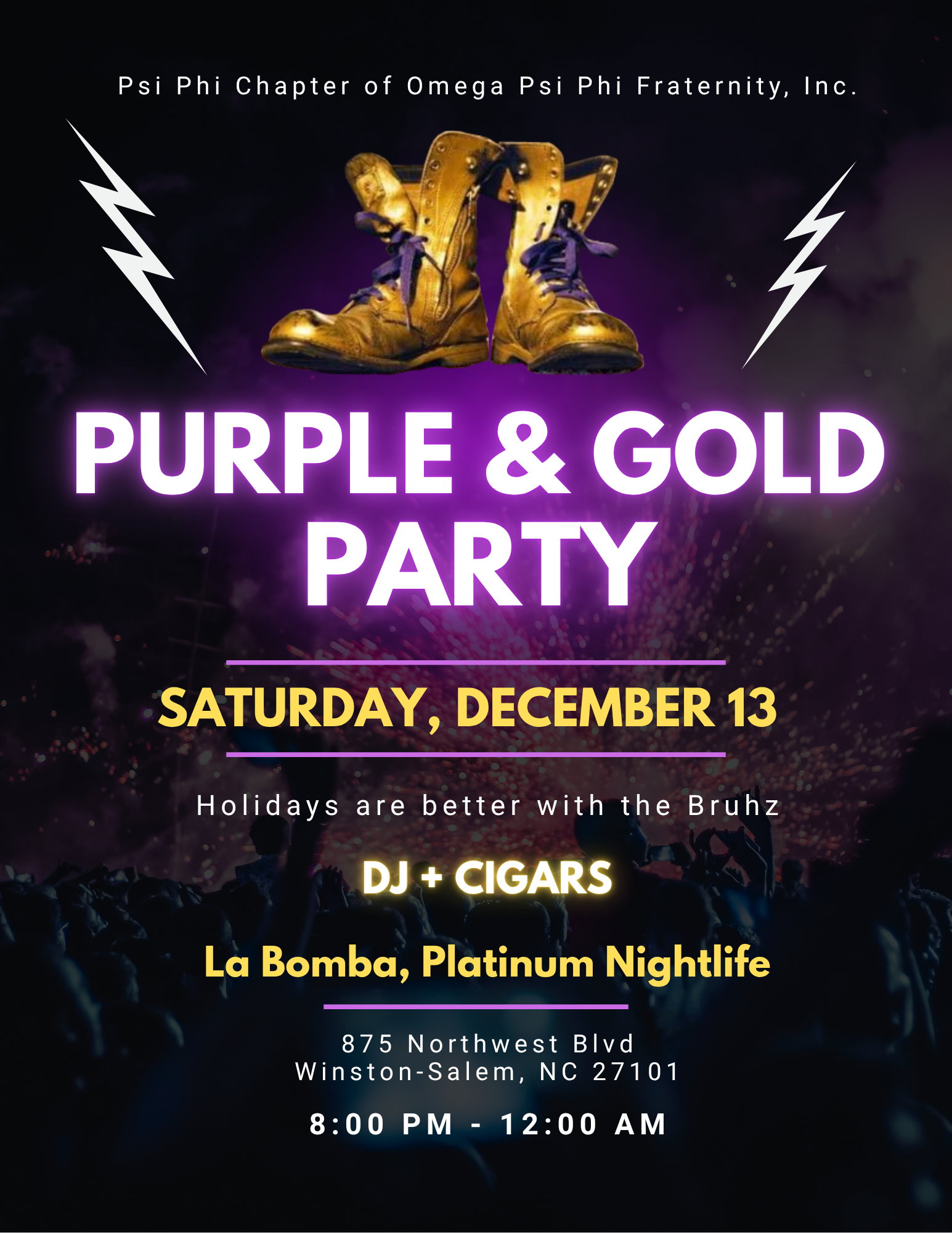 Purple and Gold Party — photo 1