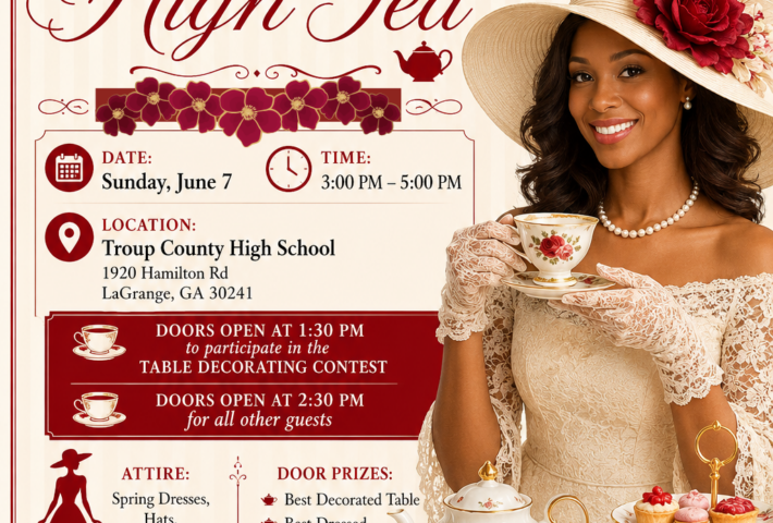 Crimson & Cream: A High Tea Affair