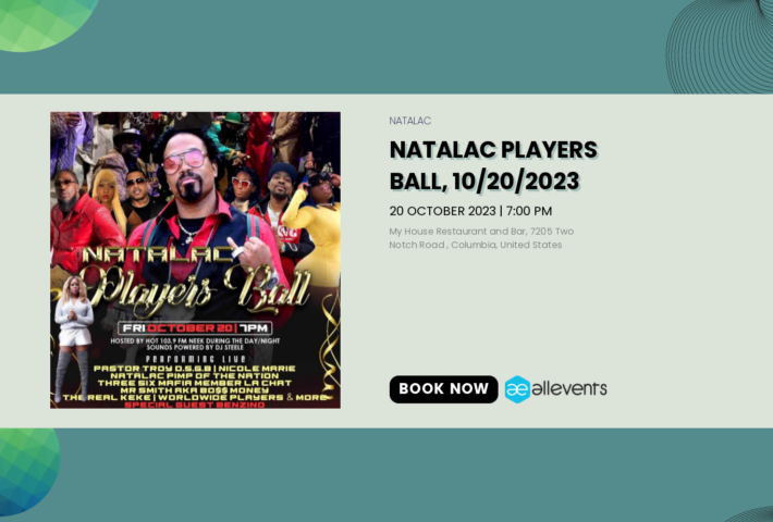 Natalac Players Ball, 10/20/2023