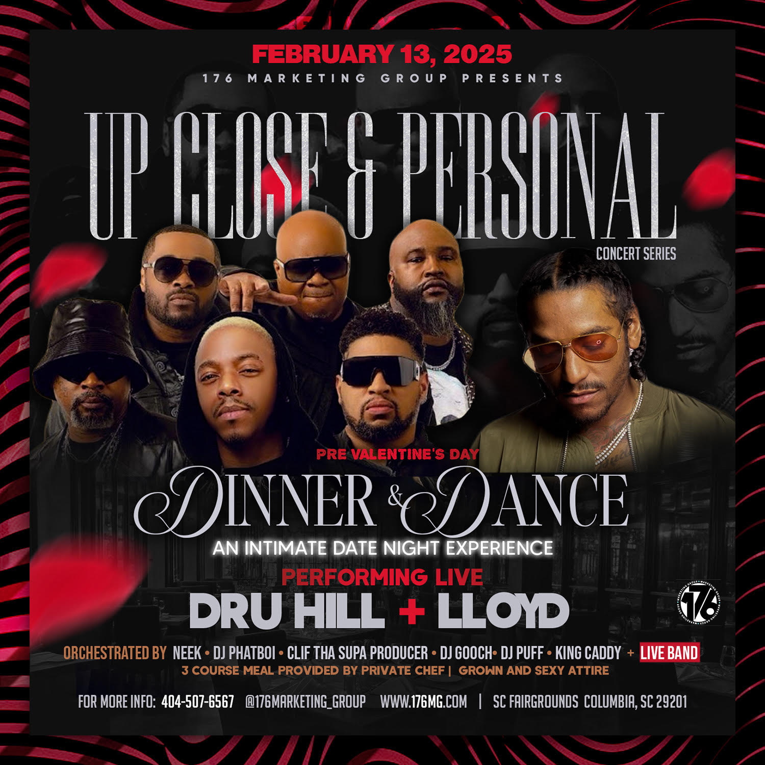 UP CLOSE & PERSONAL DINNER AND DANCE W/ DRU HILL & LLOYD — photo 3