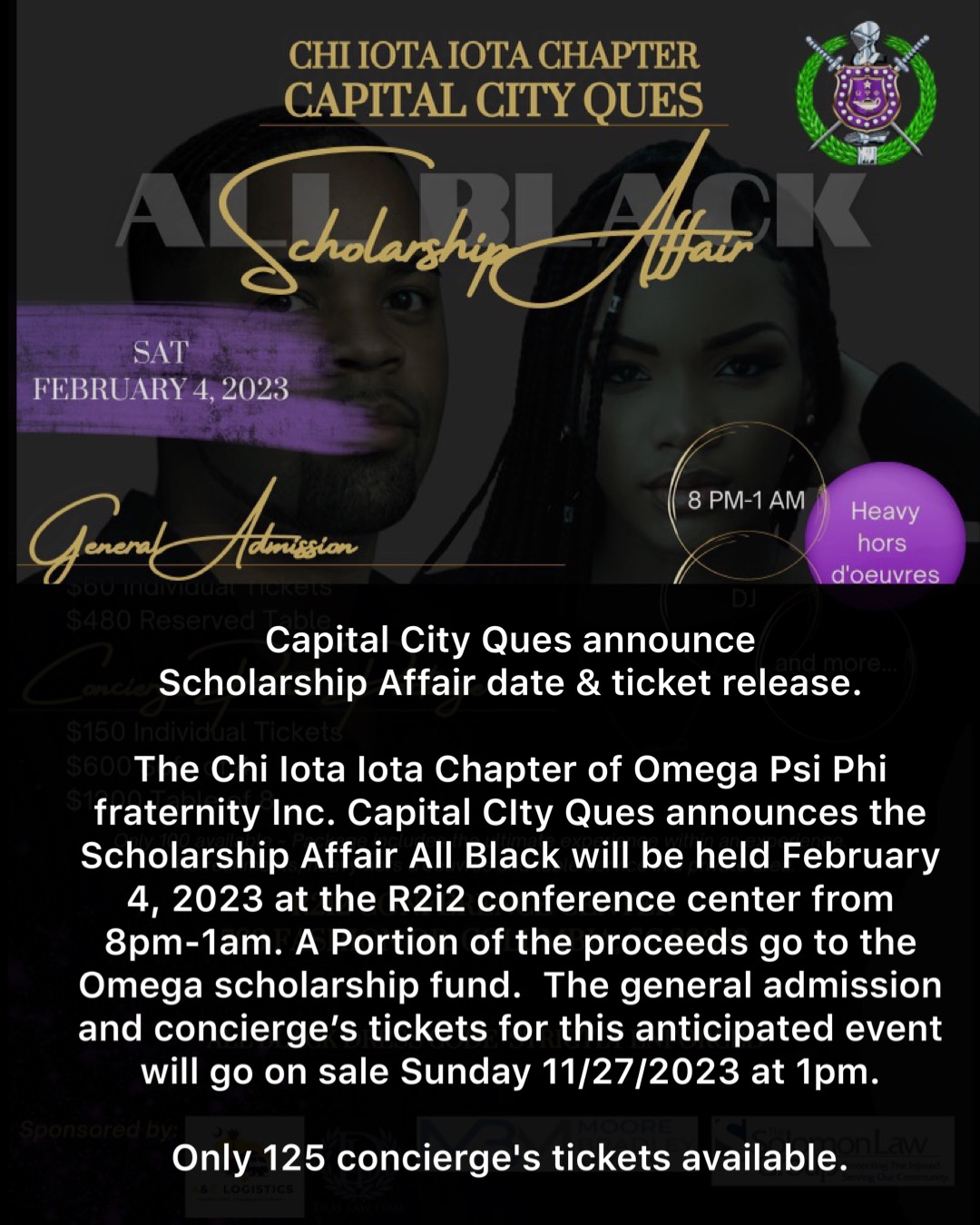 Scholarship Affair All Black 2023 — photo 1