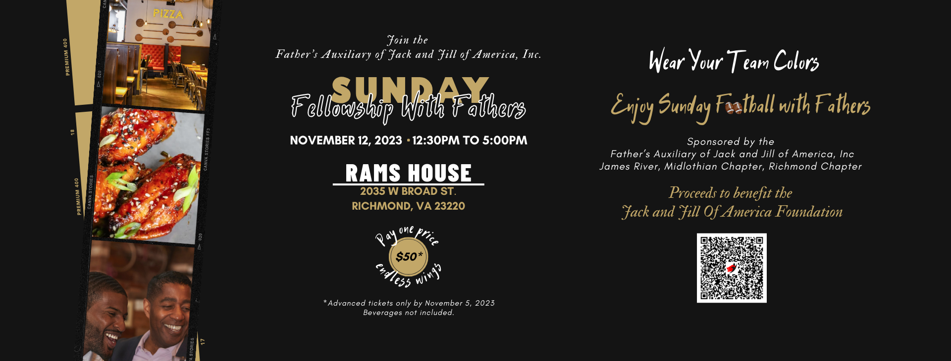 Sunday with Father’s — event banner