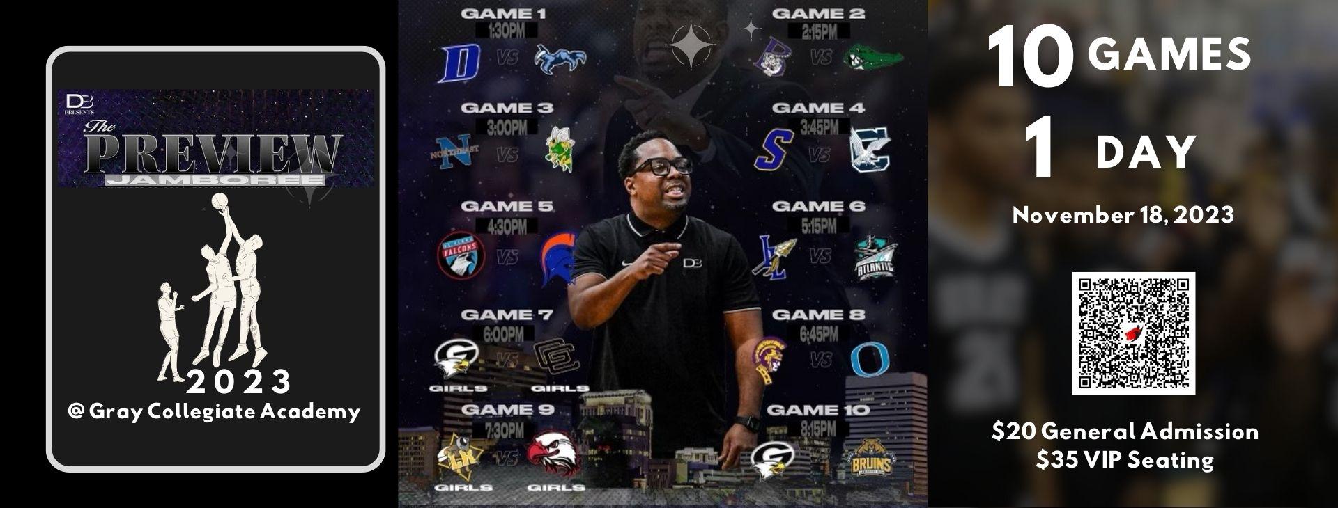 THE PREVIEW JAMBOREE — event banner