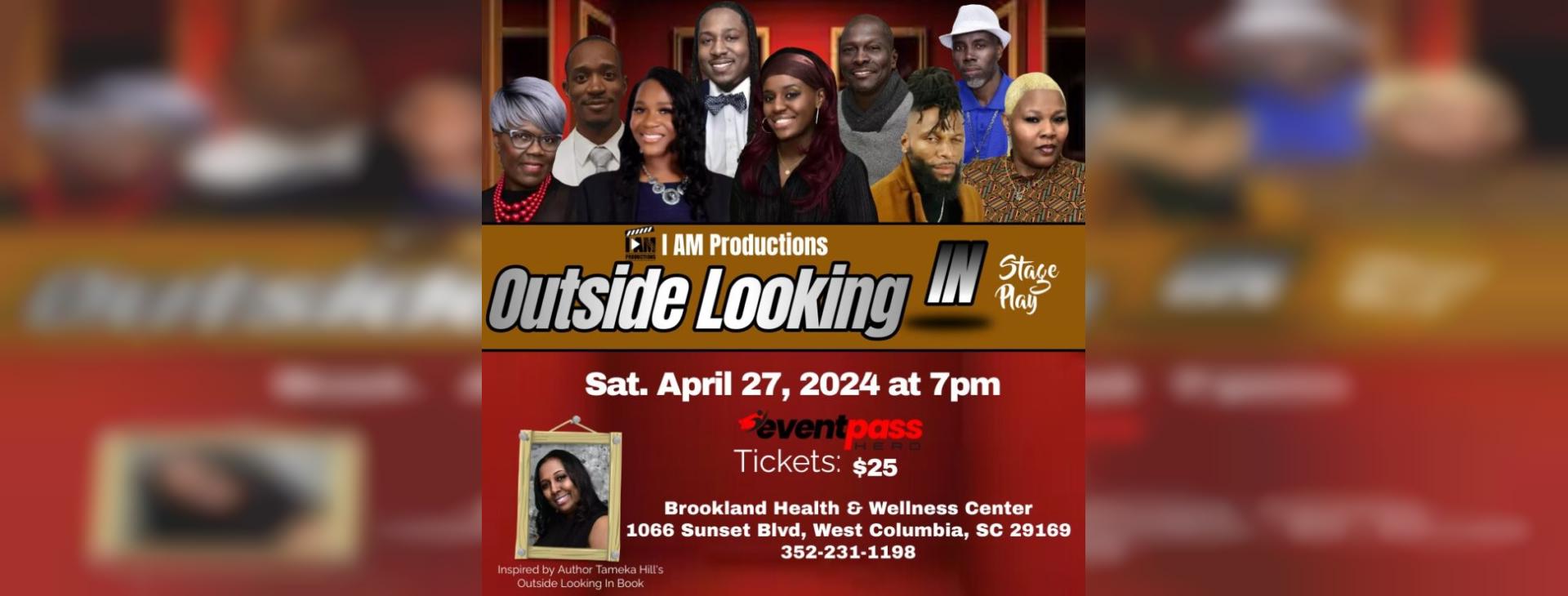Outside Looking In Stage Play — event banner
