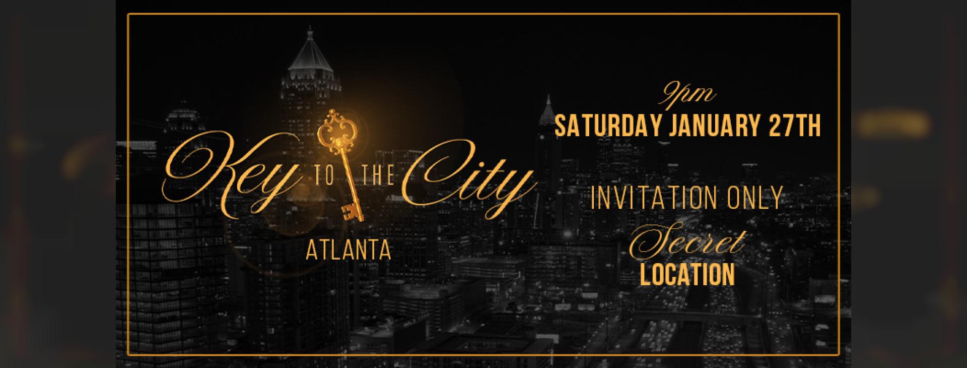 Private Event: Key To The City – Atlanta — event banner