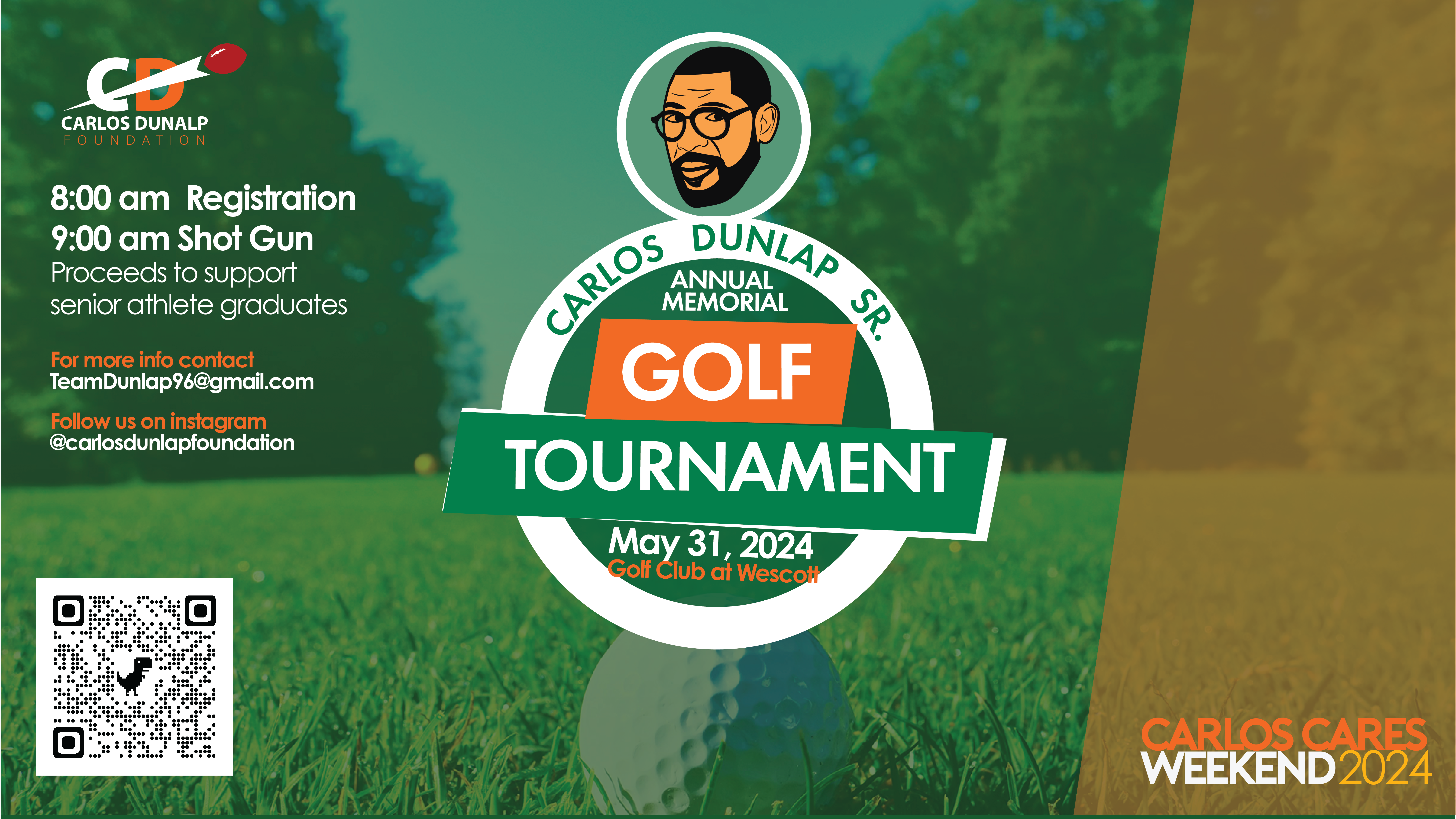 Carlos Dunlap Sr Memorial Golf Tournament — photo 1