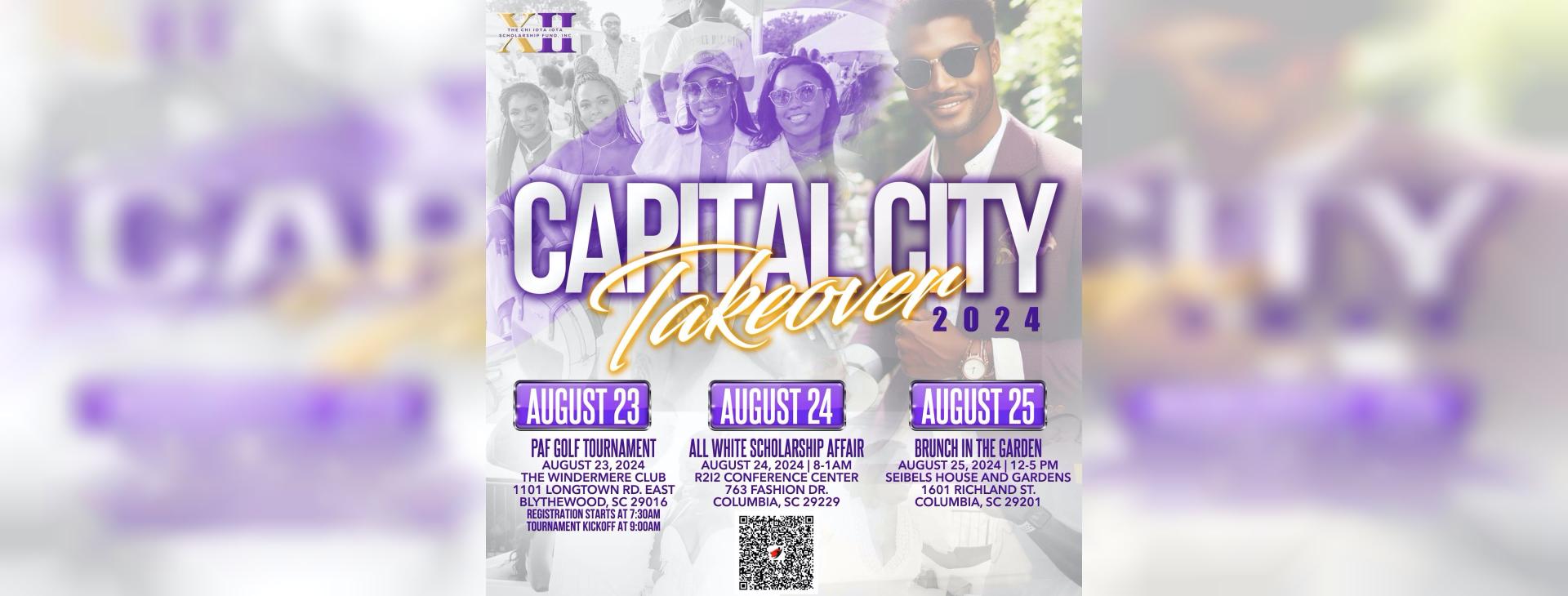 Capital City Takeover 2024 — event banner