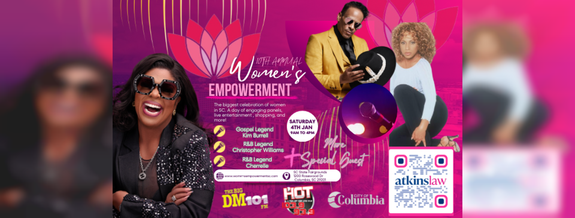 Women’s Empowerment of South Carolina 2024 — event banner