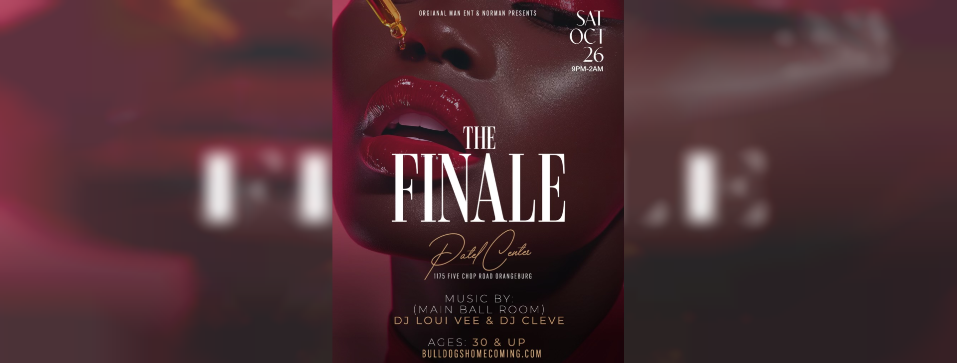 THE FINALE — event banner