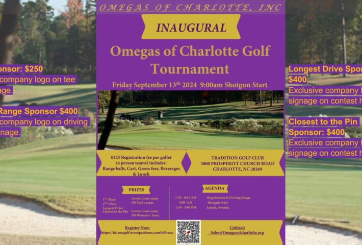 Omegas of Charlotte Golf Tournamet