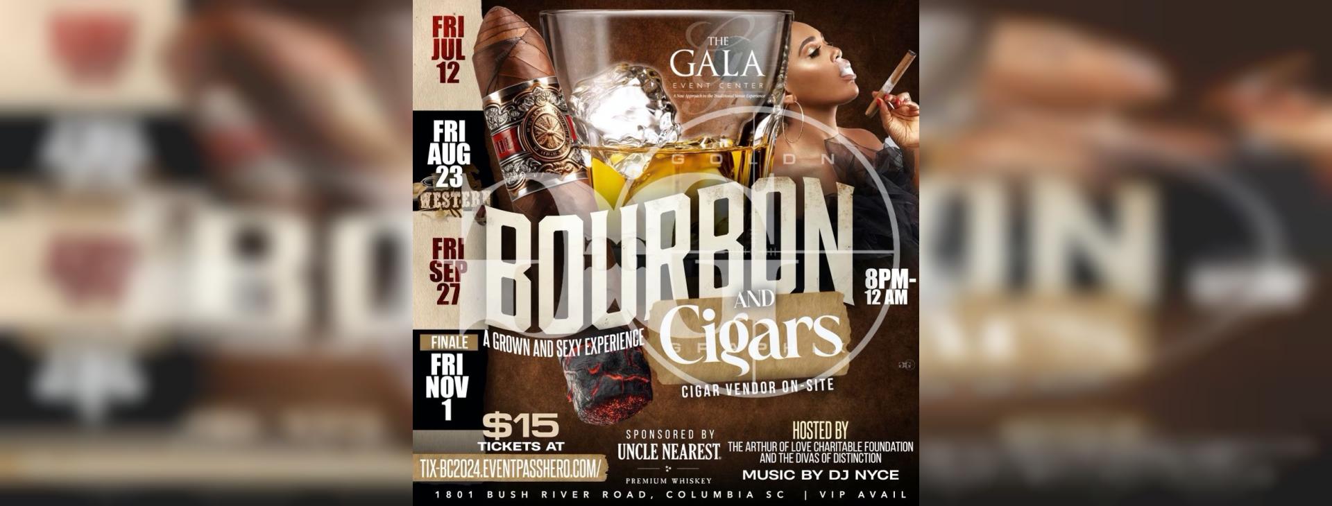 Bourbon & Cigar 2024 — event banner