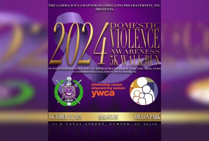 Gamma Iota Chapter of Omega Psi Phi Fraternity, Inc. Presents 2024 Domestic Violence Awareness 5k Walk/Run