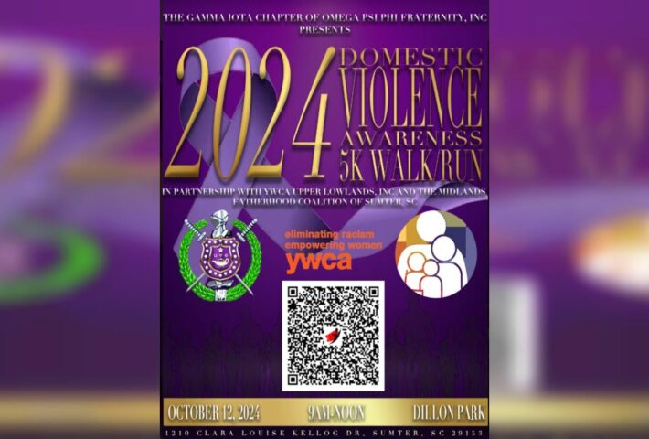 Gamma Iota Chapter of Omega Psi Phi Fraternity, Inc. Presents 2024 Domestic Violence Awareness 5k Walk/Run