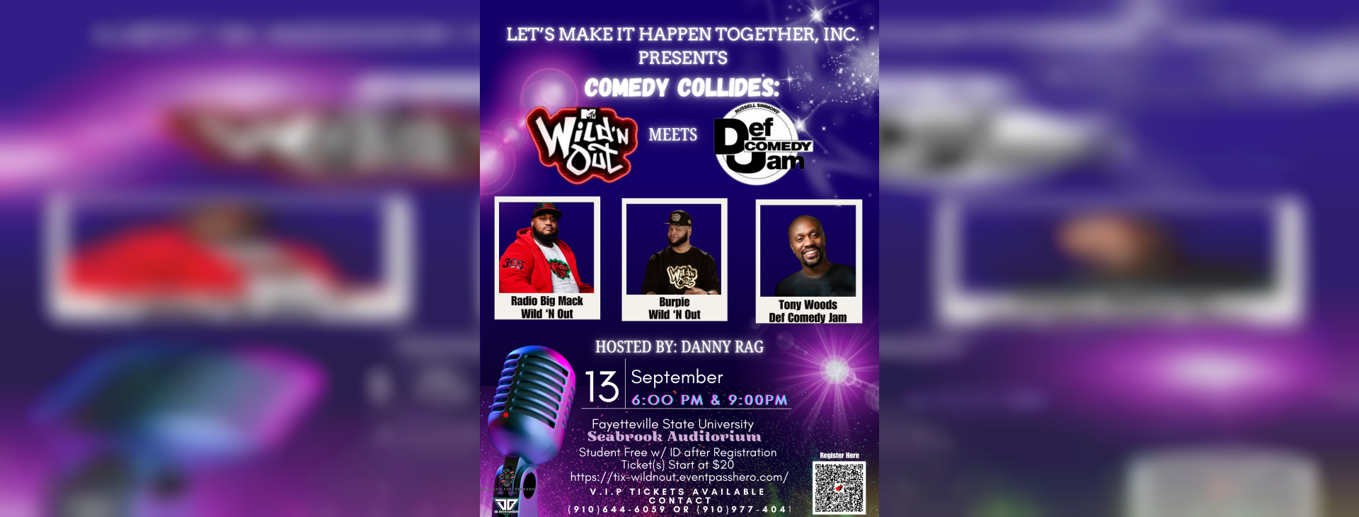 Comedy Collides: Wild’ N Out Meets Def Comedy Jam — event banner