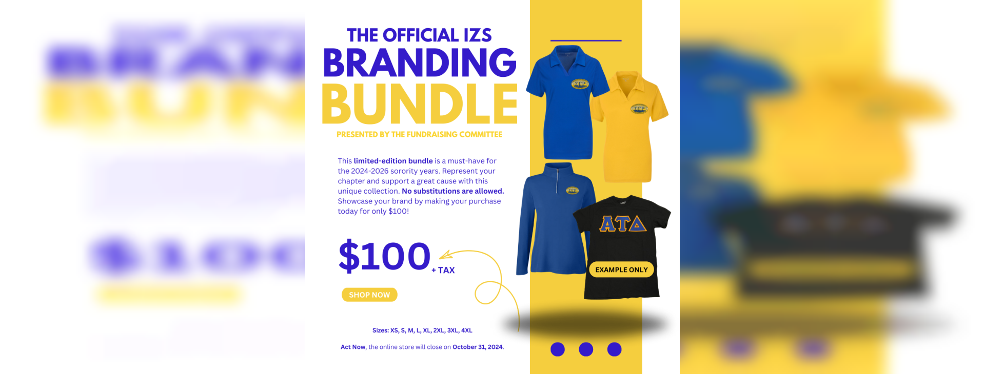 🔒: Official IZS Branding Bundle — event banner