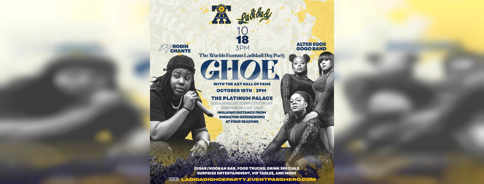 Ladidadi “GHOE” Party — event banner