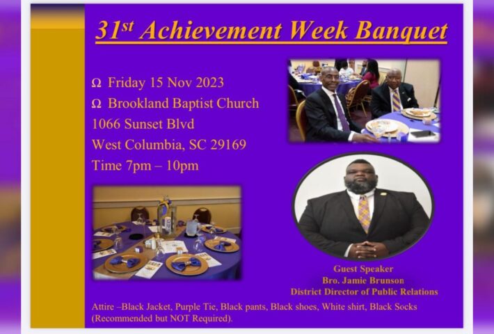 31st Achievement Week Banquet 2024