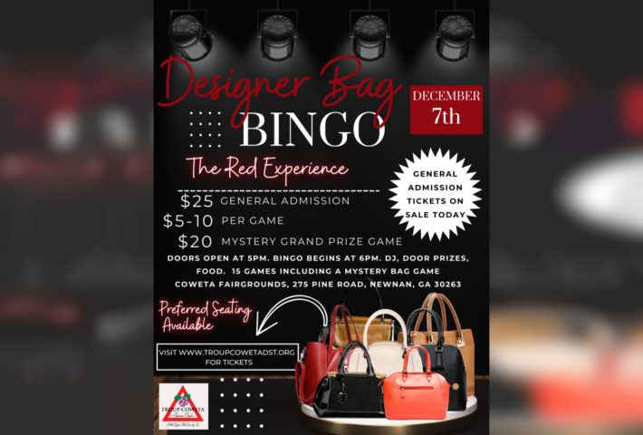 Troup-Coweta Designer Bag Bingo – The Red Experience