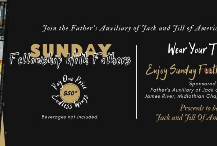 Richmond Area Jack and Jill Presents – Sunday Fellowship with Fathers