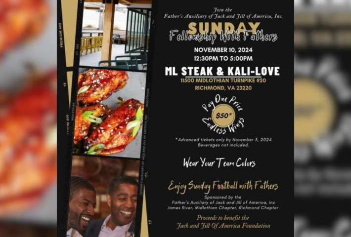 Richmond Area Jack and Jill Presents – Sunday Fellowship with Fathers