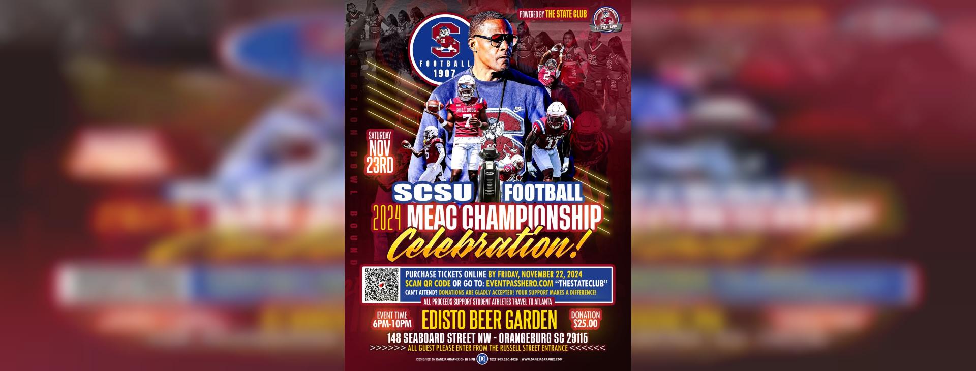 SCSU 2024 MEAC Championship Celebration — event banner