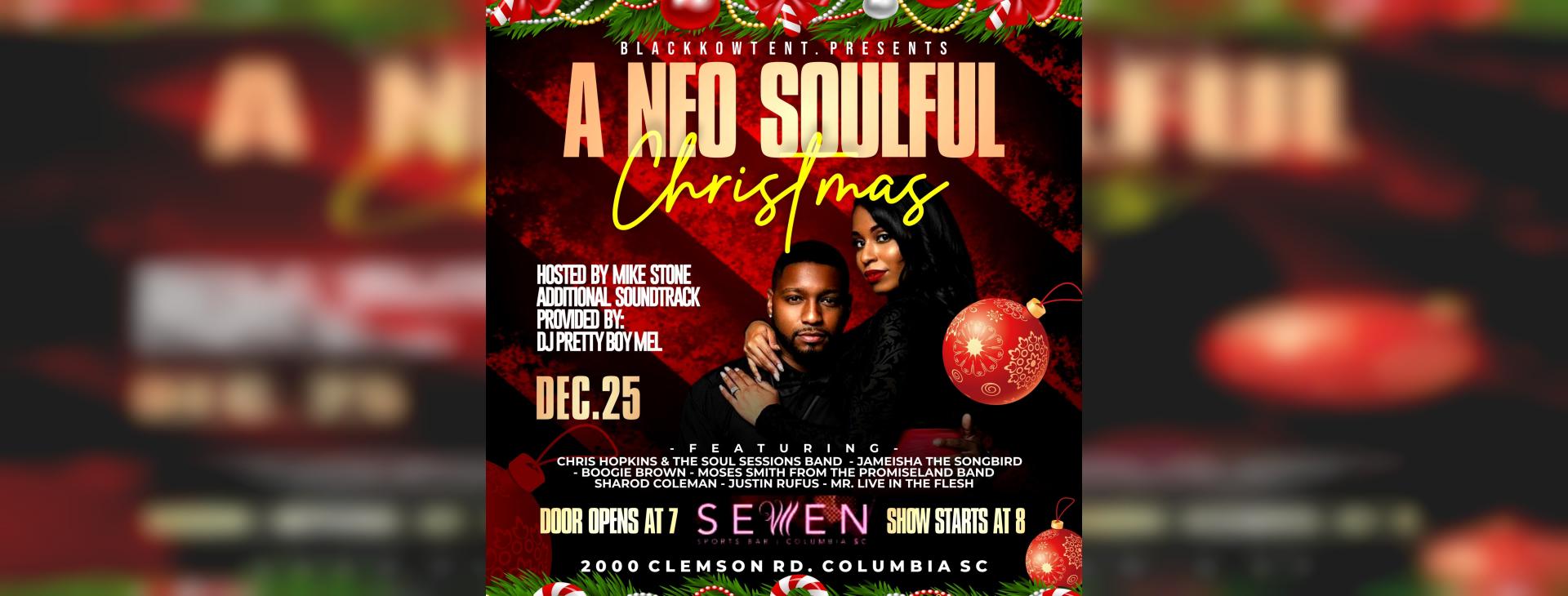 A Neo Soulful Christmas — event banner