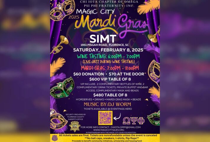 Magic City Mardi Gras ’25 Chi Iota Chapter of Omega Psi Phi Fraternity, Inc.