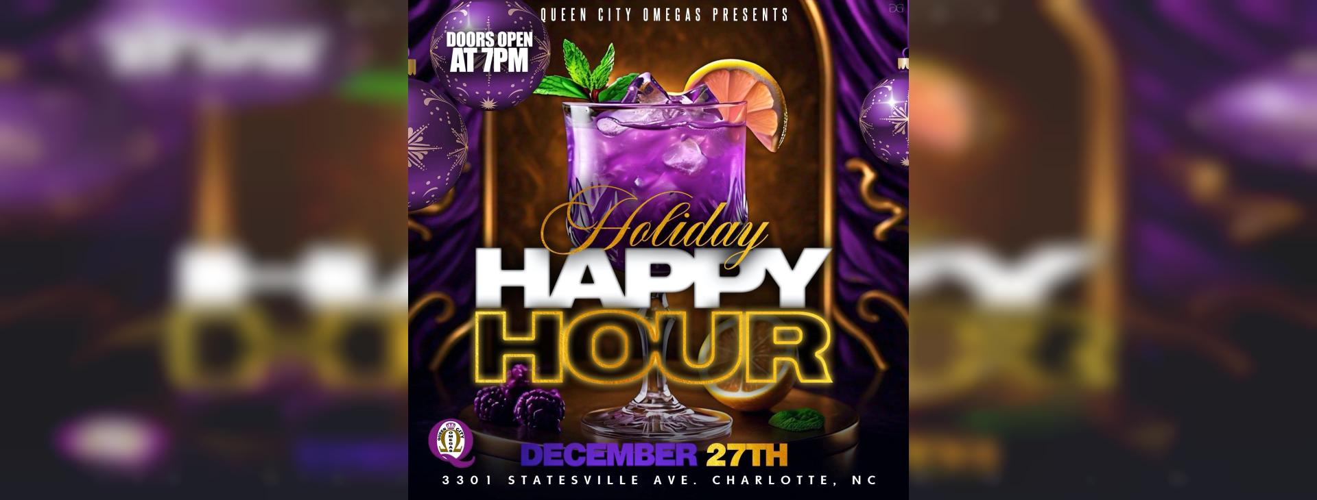 Holiday Happy Hour — event banner