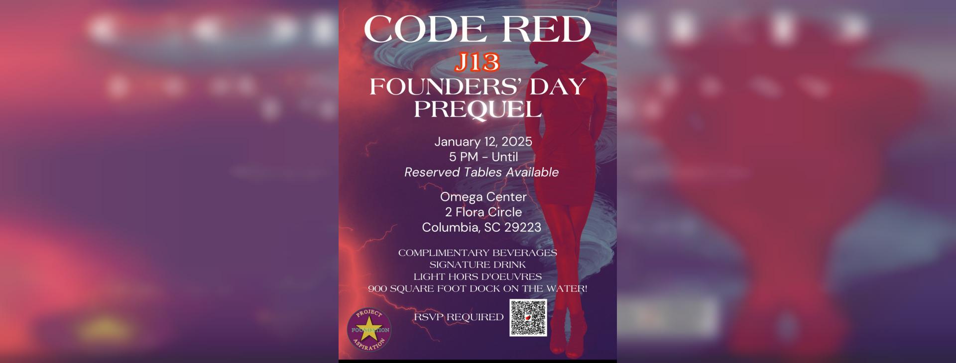 Code Red (Founders’ Day Prequel) — event banner