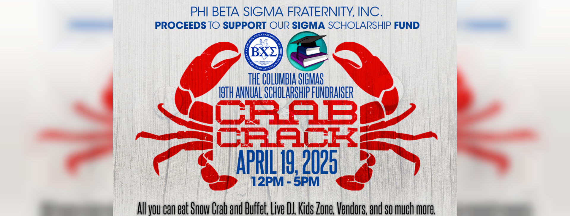 CRAB CRACK 2025 — event banner