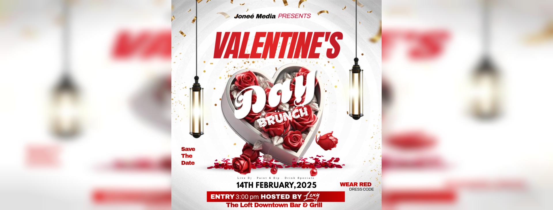 Joneé Media Valentine’s Day Brunch — event banner