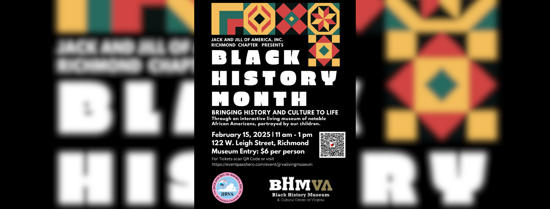 Bringing Black History and Culture to Life — event banner